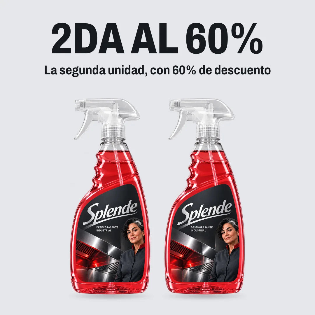 Dos botellas de Splende: la segunda al 60% off